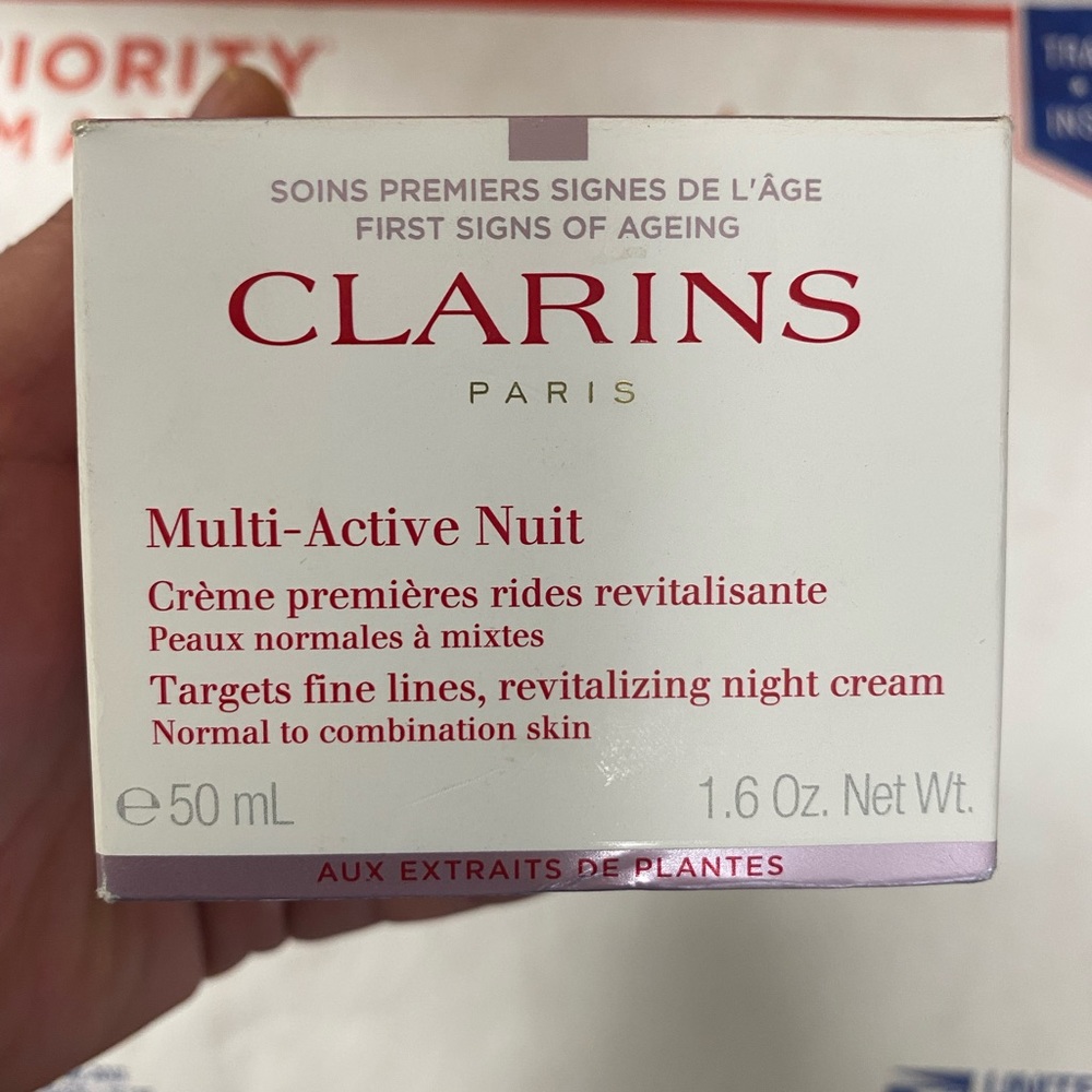 Clarins Multi-Active Night Cream for Normal to Combination Skin Types